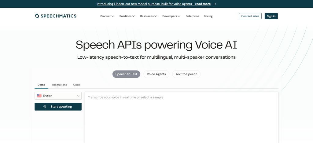 Speechmatics