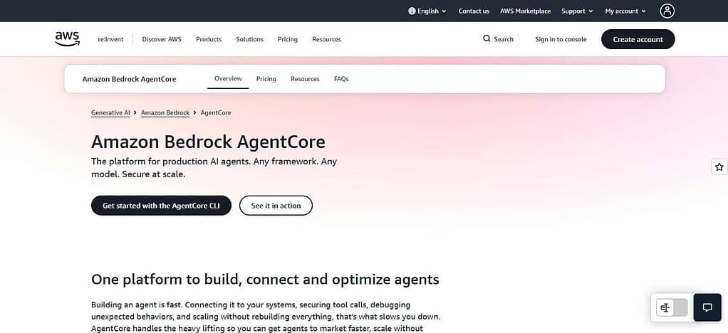 AWS Bedrock AgentCore