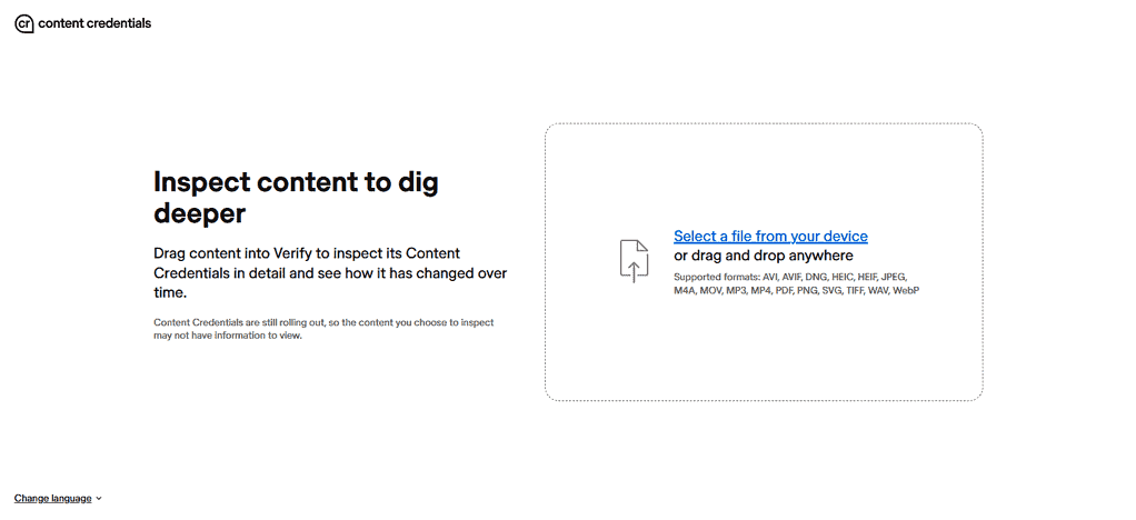 Content Authenticity Validator