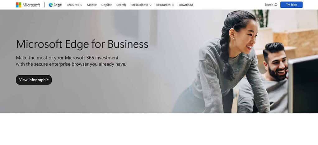 Microsoft Edge for Business