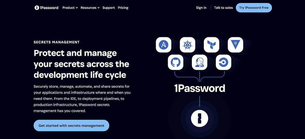 1Password Developer Secrets