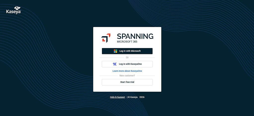 Spanning Backup
