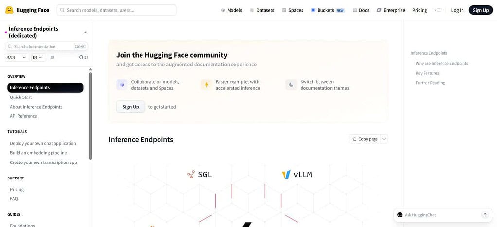 Hugging Face Inference Endpoints
