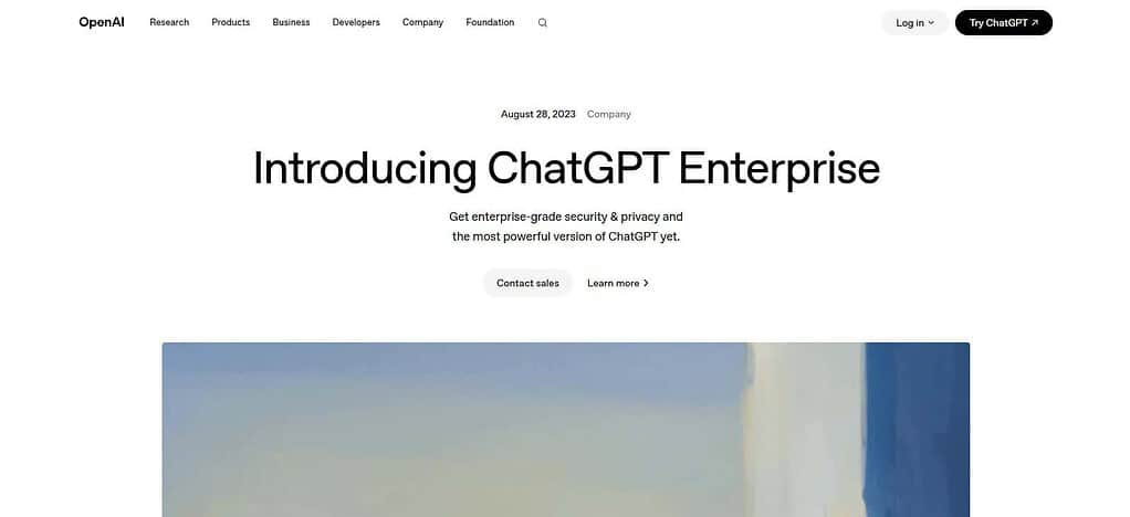  ChatGPT Enterprise