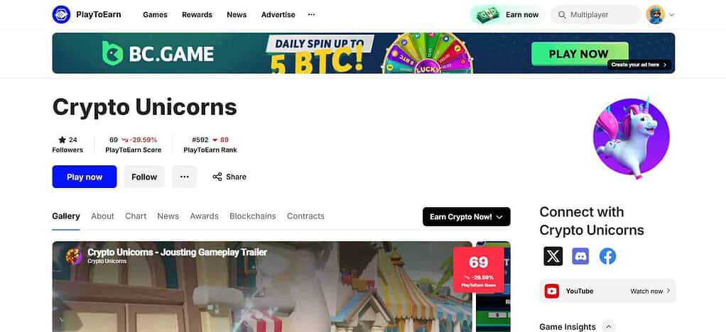 Crypto Unicorns
