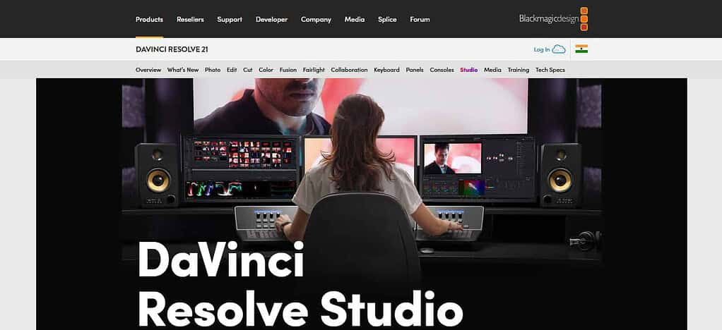 DaVinci Resolve Studio